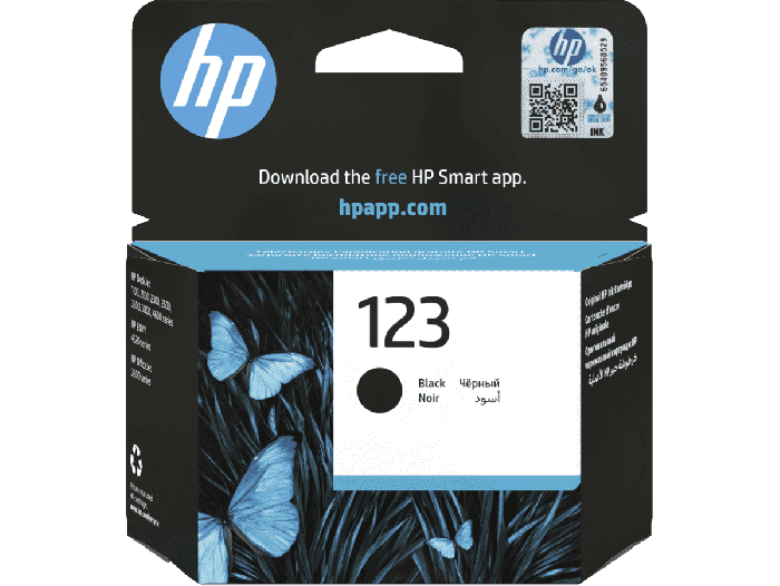 HP 123 Black Original Ink Cartridge