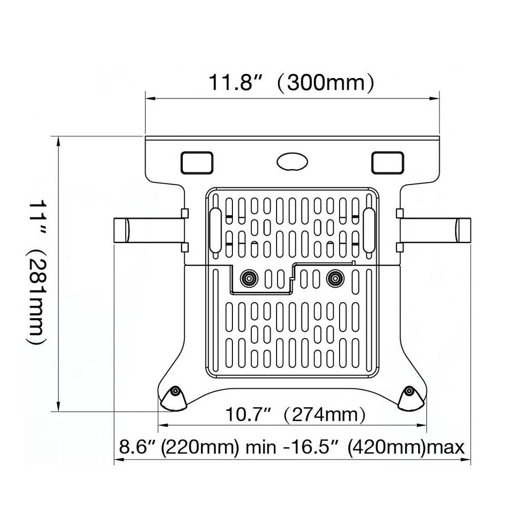 NB Vesa Laptop Holder FP-2