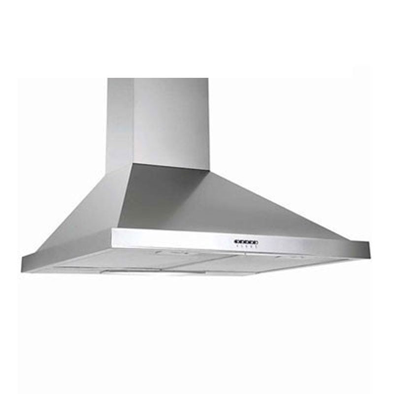 FERRE COOKER HOOD PYRAMID CHIMNEY  90 CM  INOX