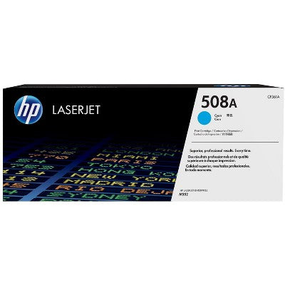 HP 508A Cyan Original LaserJet Toner Cartridge