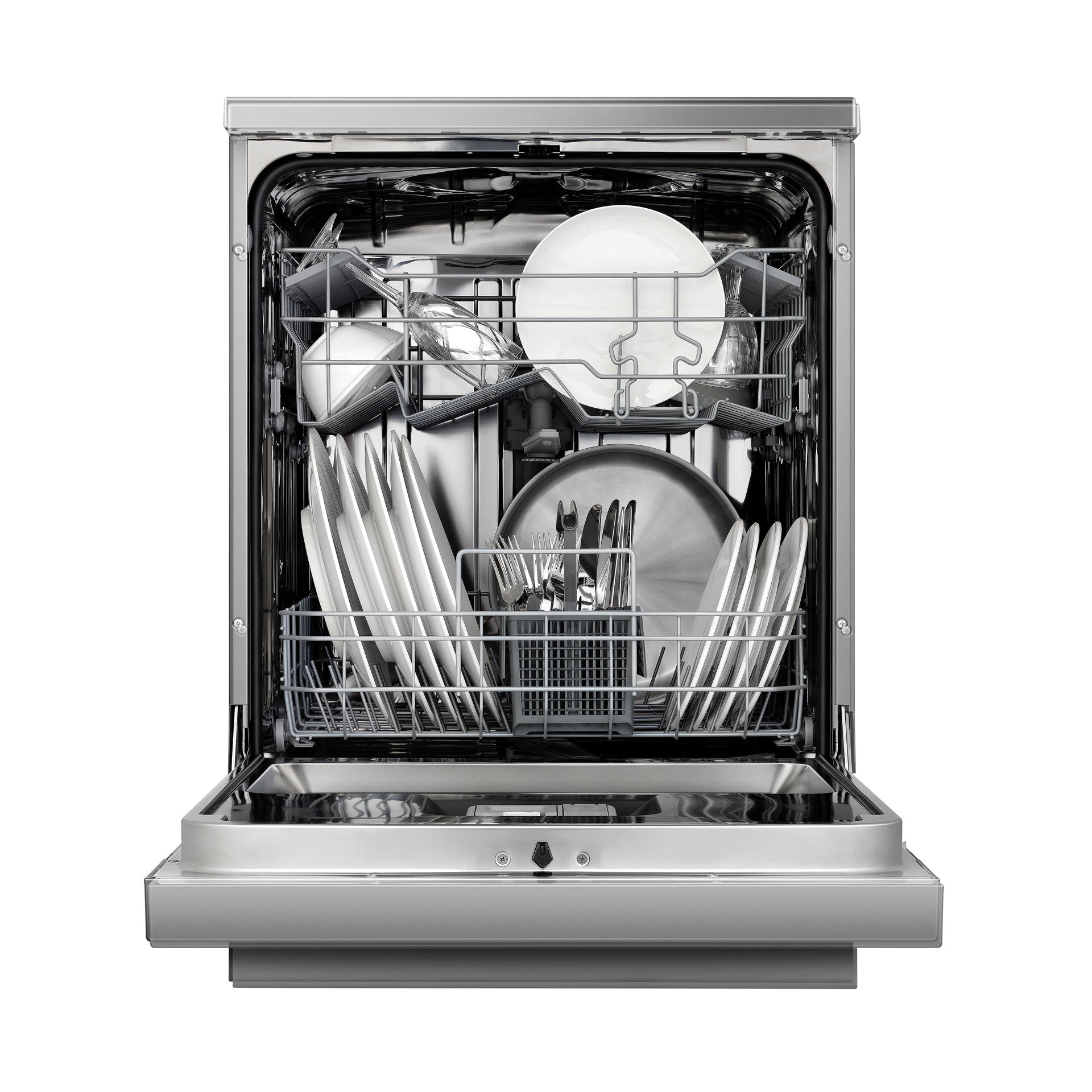 Hisense Dishwasher 13 Settings Inox Black Panel