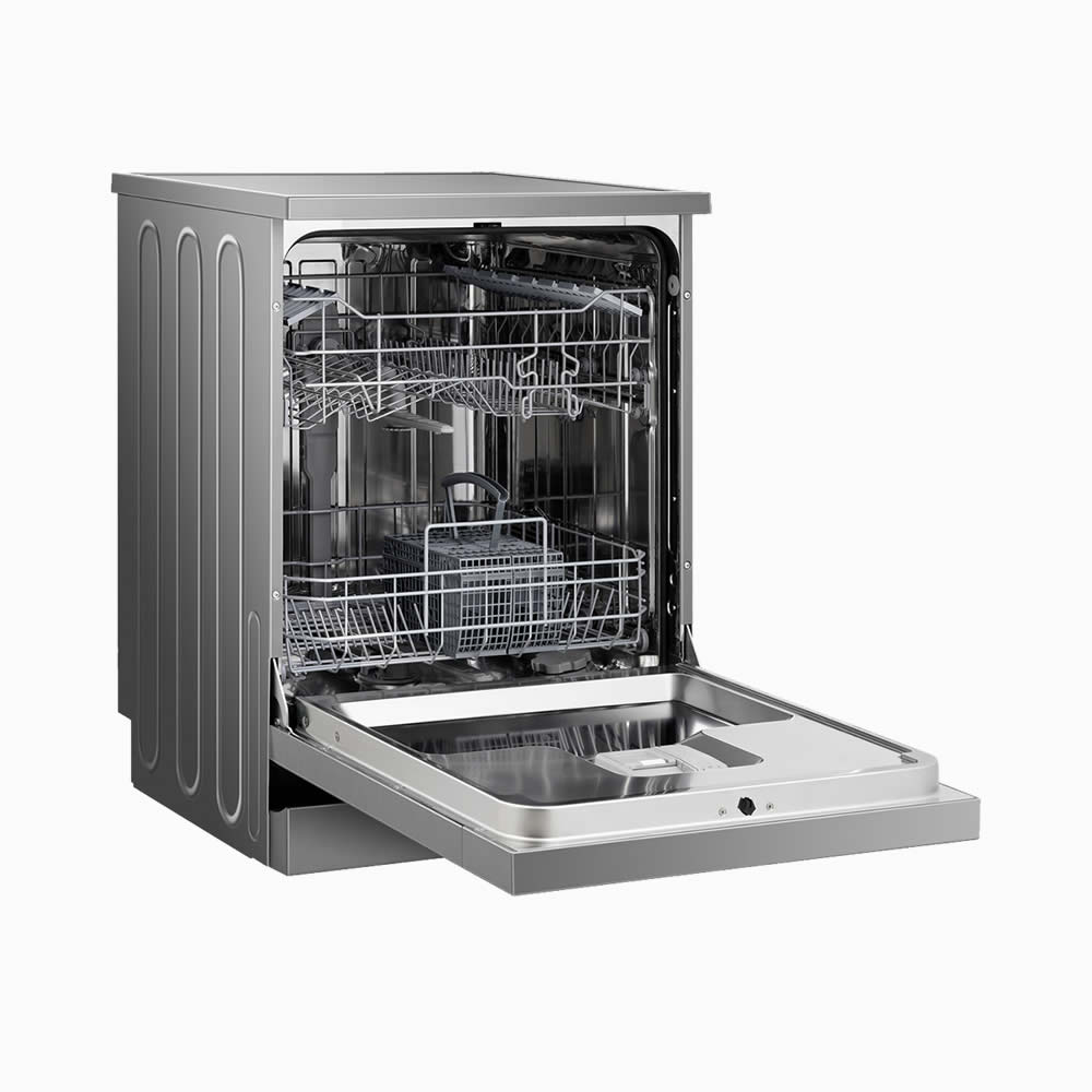 Hisense Dishwasher 13 Settings Inox Black Panel