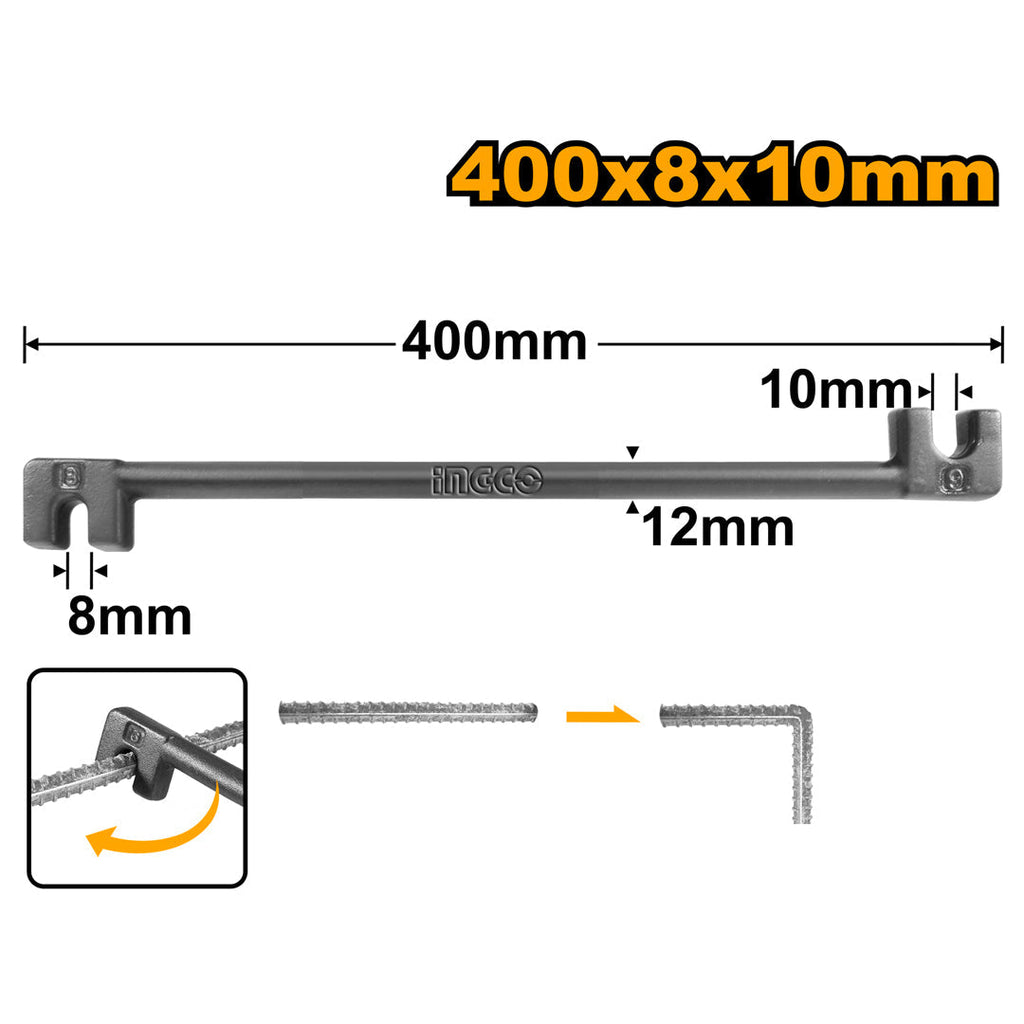 INGCO BENDING BAR 8MM & 10MM