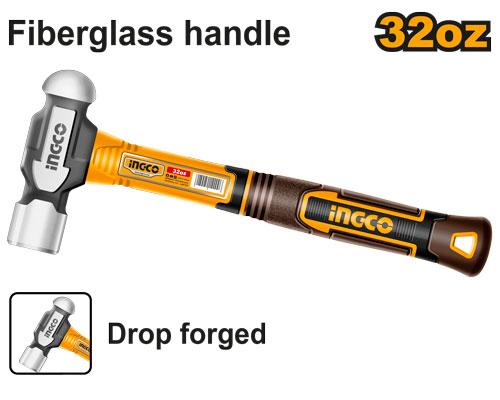INGCO BALL PEEN HAMMER NEW 32OZ 900 G
