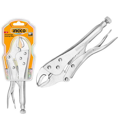 INGCO LOCKING PLIER CURVED JAW