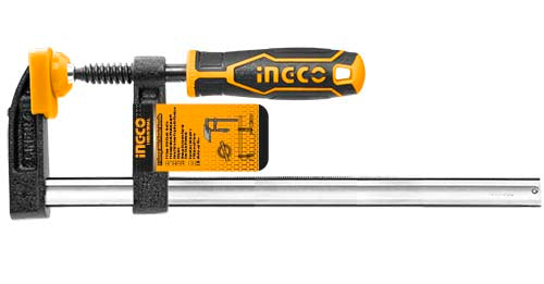 INGCO F CLAMP WITH PLASTIC HANDLE