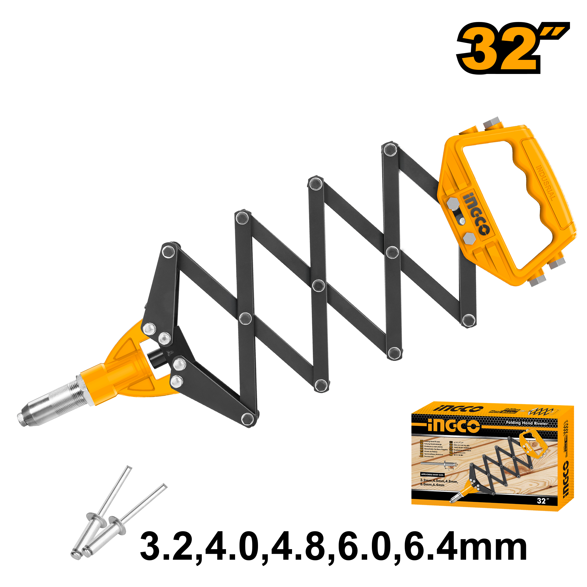INGCO HAND RIVETER FOLDING