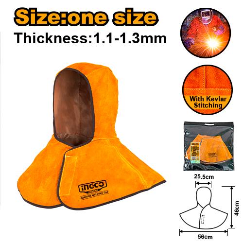 INGCO COWHIDE WELDING CAP