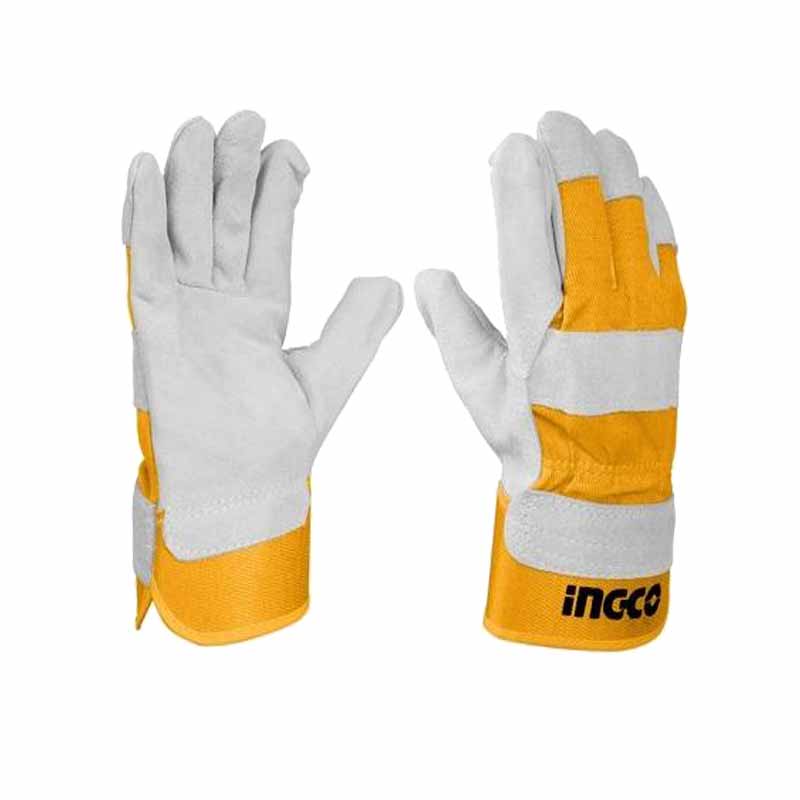 INGCO GLOVES LEATHER 10.5"