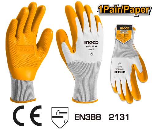 INGCO GLOVES LATEX X-LARGE