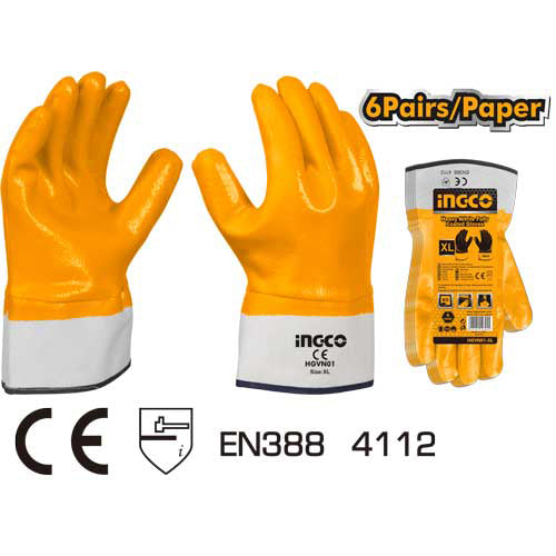 INGCO GLOVES NITRILE X-LARGE
