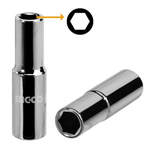 INGCO HEXAGONAL SOCKET 1\2 DEEP
