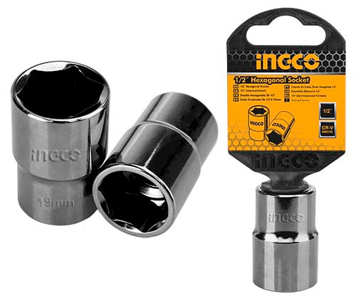 INGCO HEXAGONAL SOCKET 1\2 DEEP