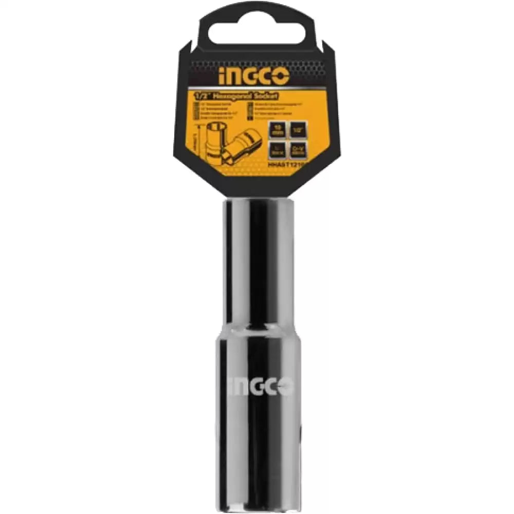 INGCO HEXAGONAL SOCKET 1\2 Deep  15 MM