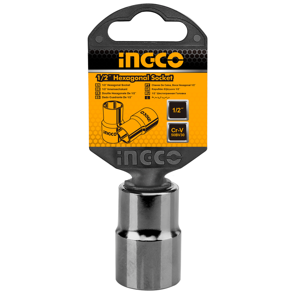 INGCO HEXAGONAL SOCKET 1\2 DEEP