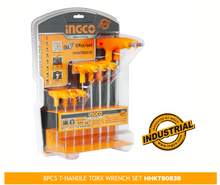 INGCO T-HANDLE TORX SET OF 8 PCS