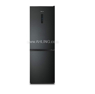 HISENSE REFRIGERATOR BOTTOM MOUNTED NO FROST ENERGY CLASS E 304 L  BLACK