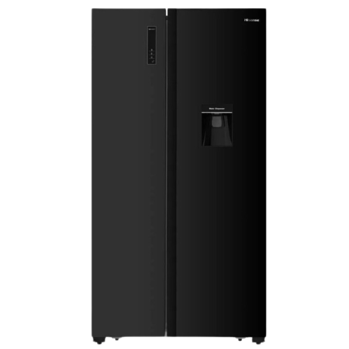 HISENSE REFRIGERATOR SIDE BY SIDE ENERGY CLASS F 508 L  BLACK