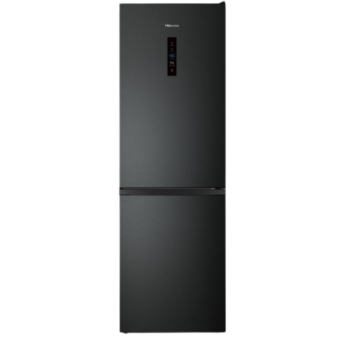 HISENSE REFRIGERATOR BOTTOM MOUNTED NO FROST ENERGY CLASS E 304 L  BLACK