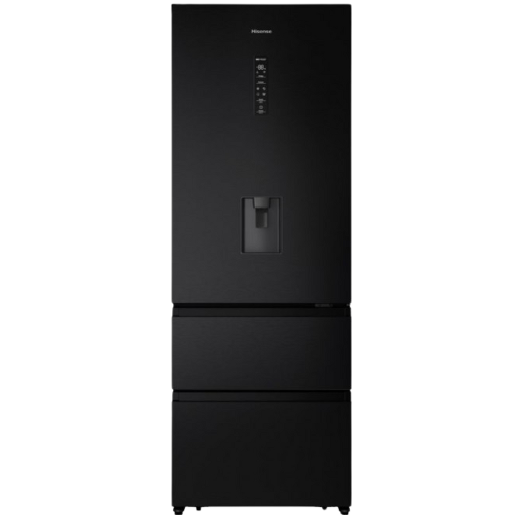 HISENSE REFRIGERATOR MULTI PORTS NO FROST ENERGY CLASS F 493 L  INOX