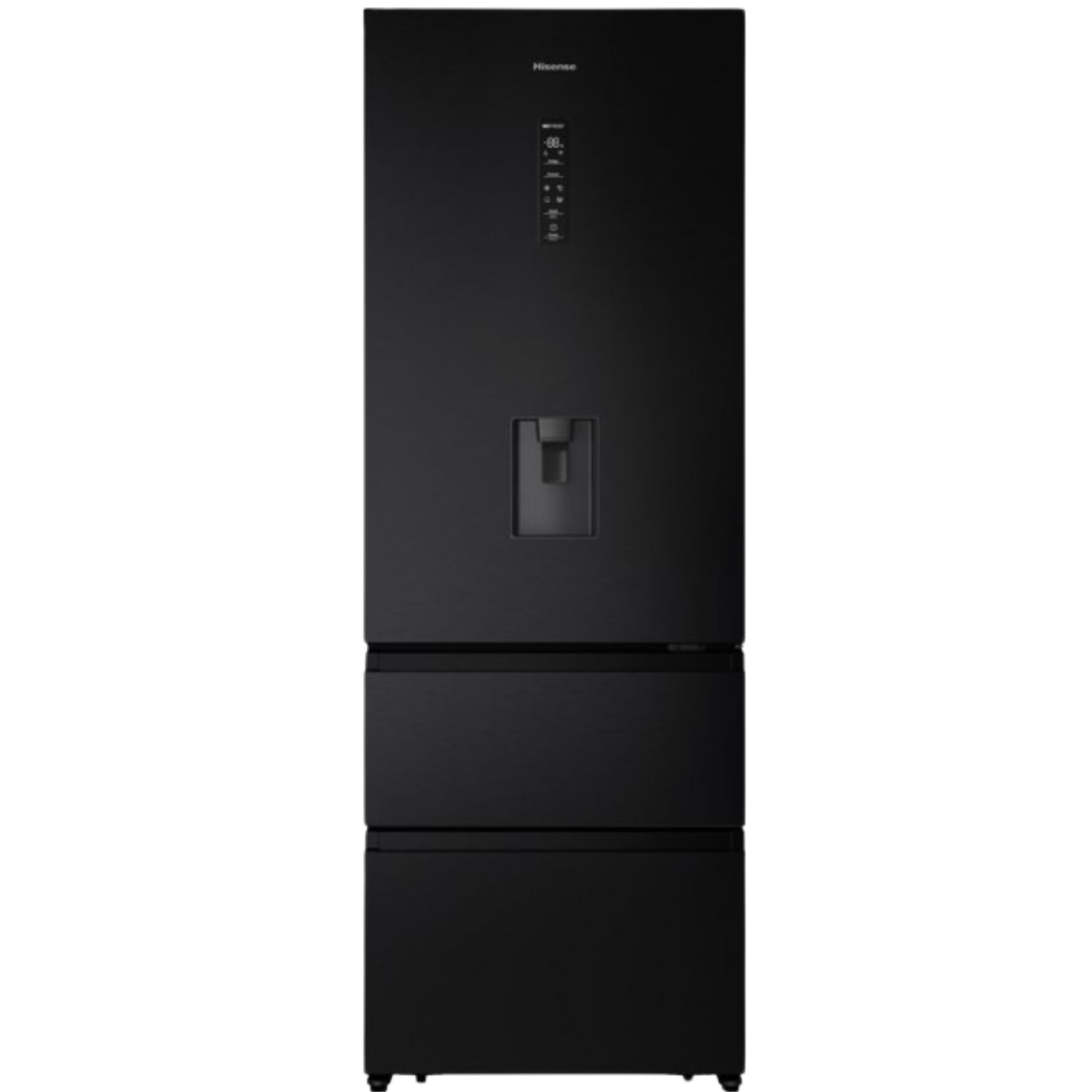 HISENSE REFRIGERATOR MULTI PORTS NO FROST ENERGY CLASS F 493 L  INOX