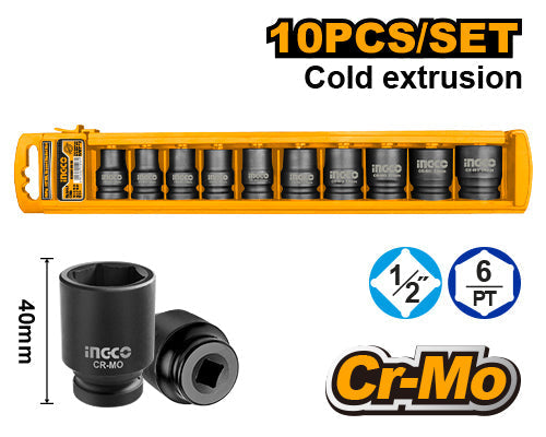 INGCO SOCKET SET OF 10 PCS