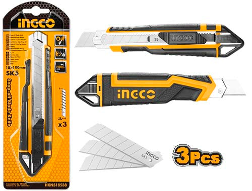INGCO SNAP-OFF BLADE KNIFE