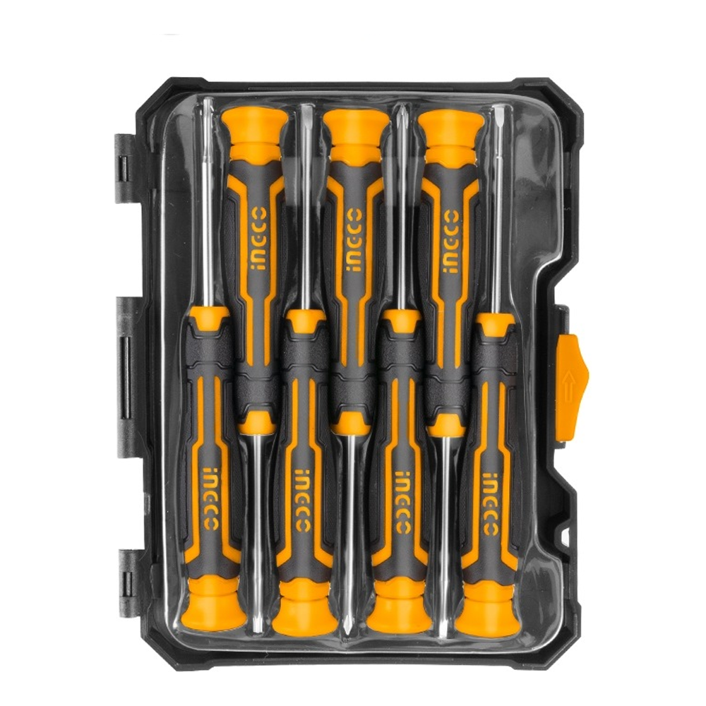 INGCO PRECISION SCREWDRIVER BITS  8 PCS