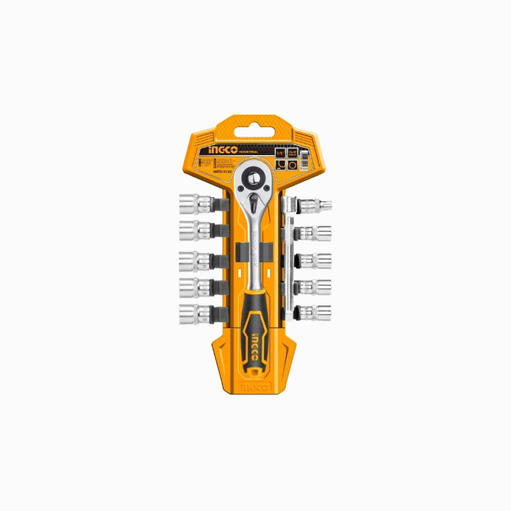 INGCO SOCKET SET OF 12 PCS 1\2"