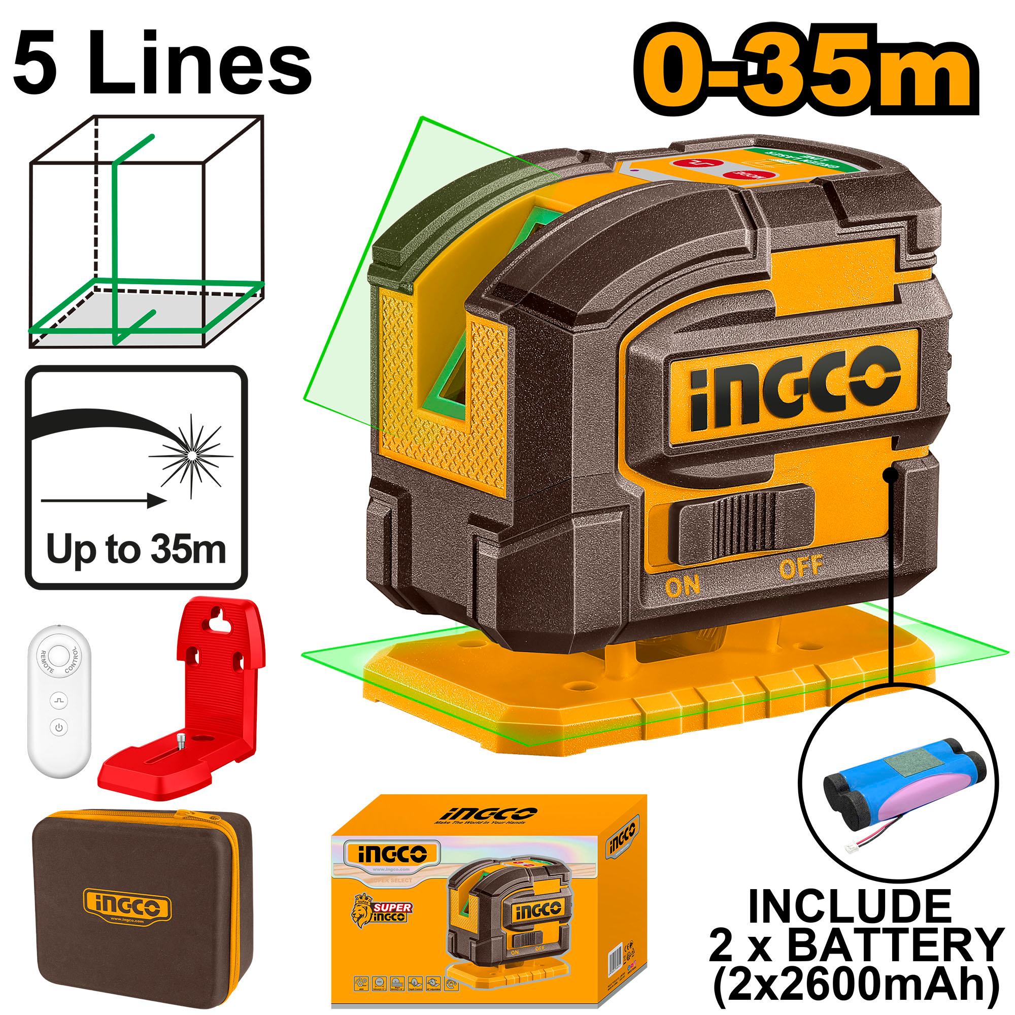 INGCO SELF-LEVELING LINE LASER HLL306502