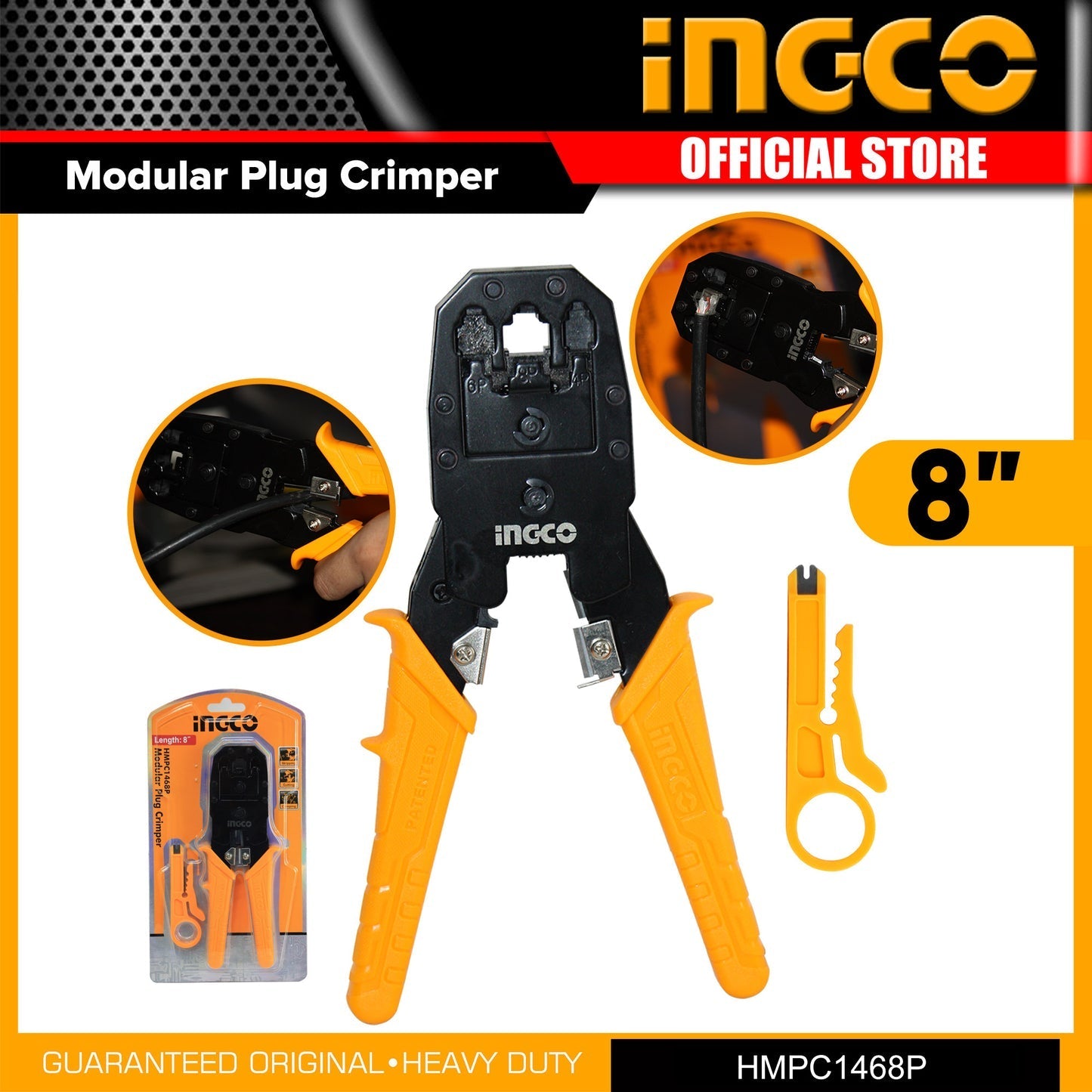 INGCO CRIMPER MODULAR PLUG