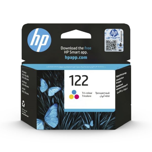 HP 122 Tri-color Ink Cartridge