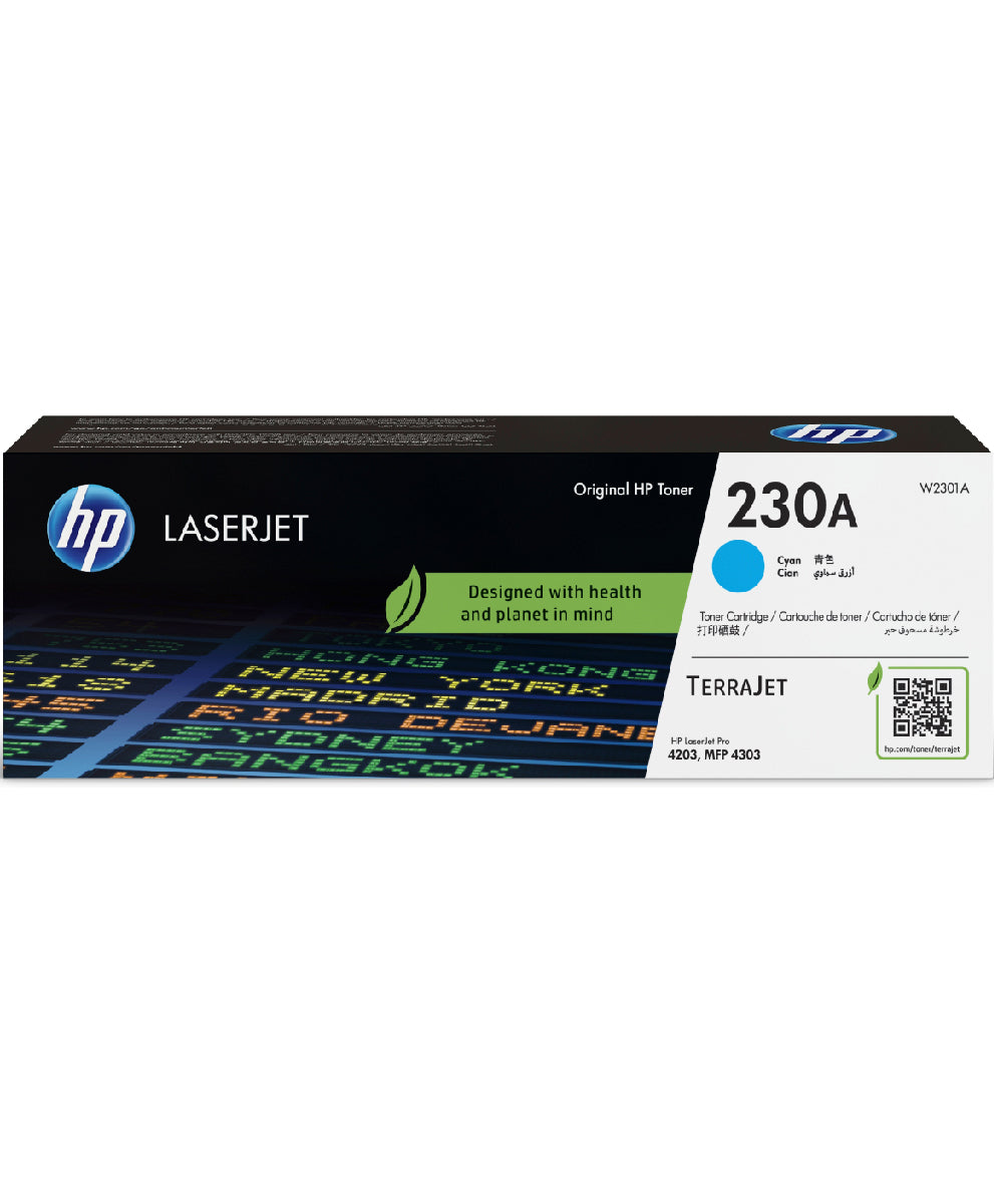 HP 230A Cyan Original LaserJet Toner Cartridge