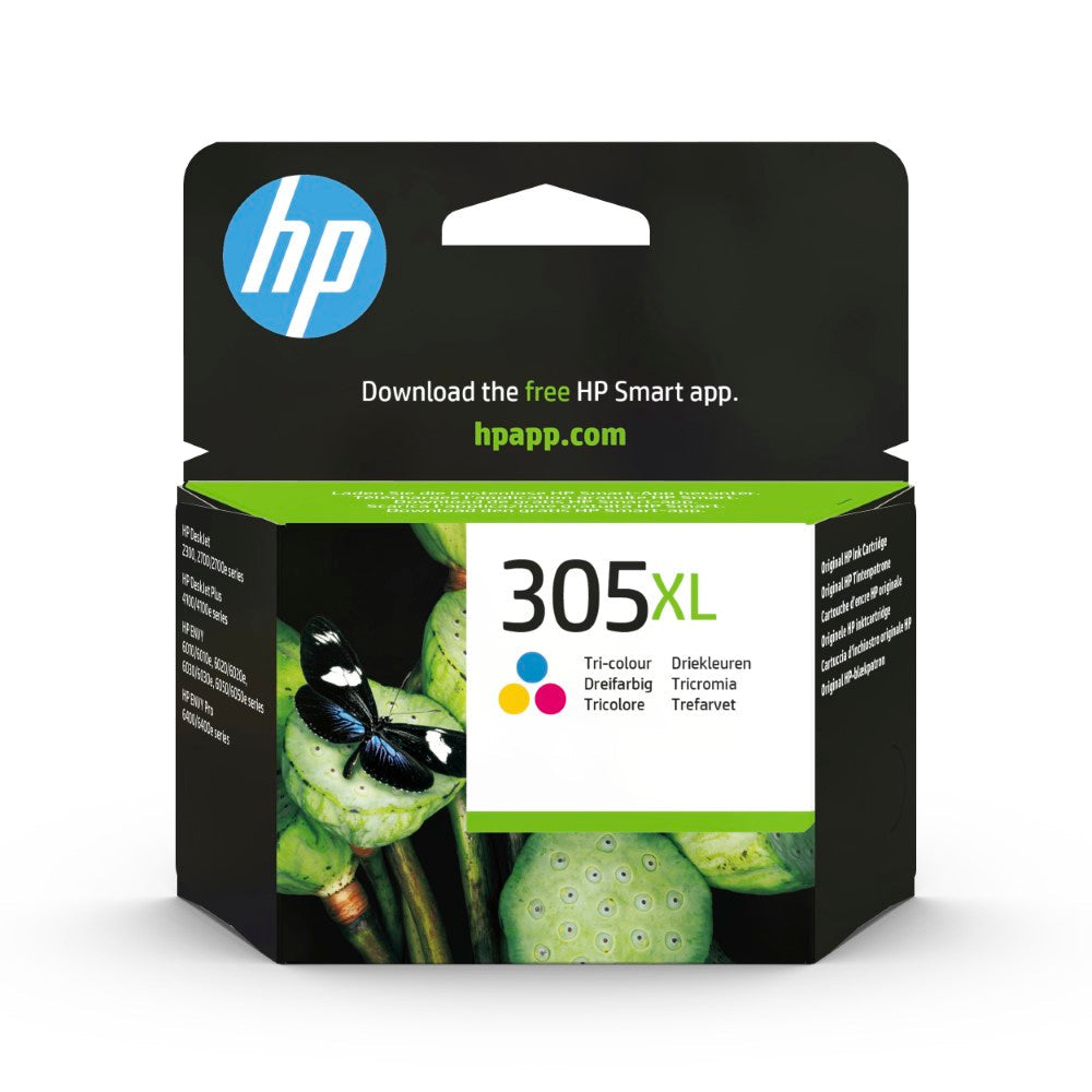 HP 305XL High Yield Tri-color Original Ink Cartridge