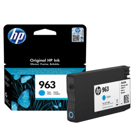HP 963 Cyan Original Ink Cartridge