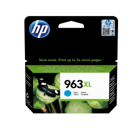 HP 963 Cyan Original Ink Cartridge