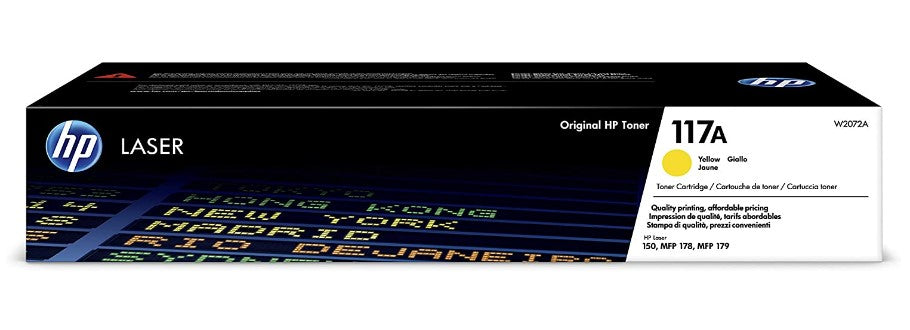 HP 117A Yellow Original Laser Toner Cartridge