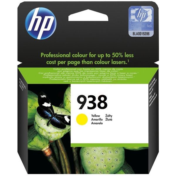HP 938 Yellow Original Ink Cartridge