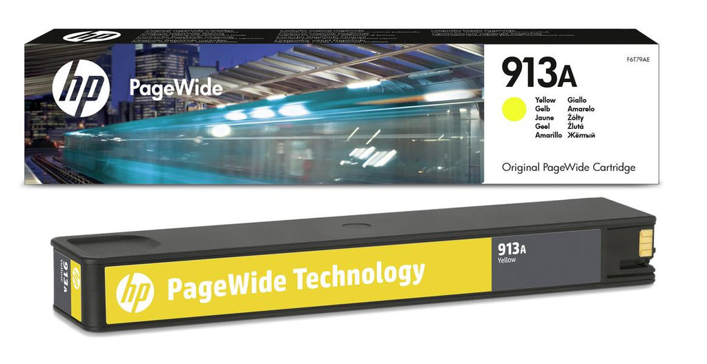 HP 913A Yellow Original PageWide Cartridge