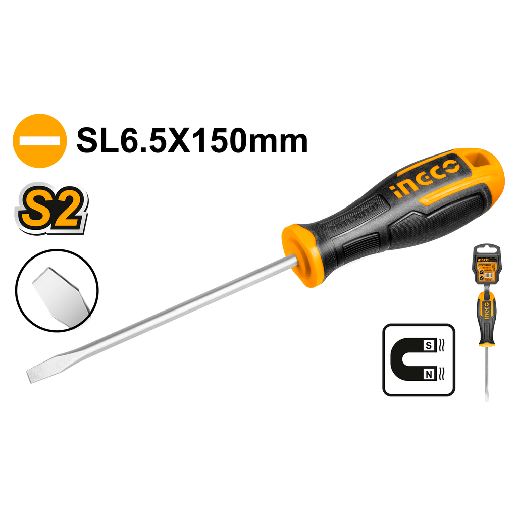 INGCO SLOTTED SCREWDRIVER