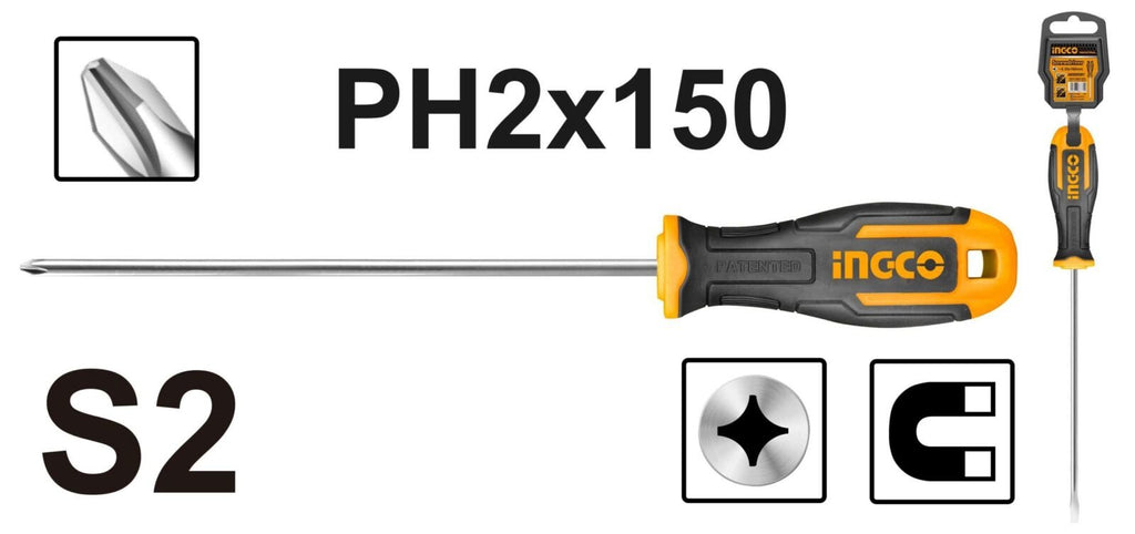 INGCO SCREWDRIVER PHILIPS