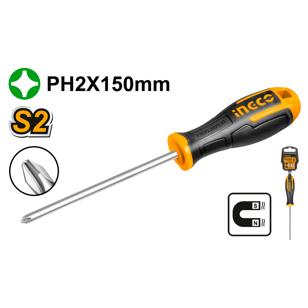 INGCO SCREWDRIVER PHILIPS