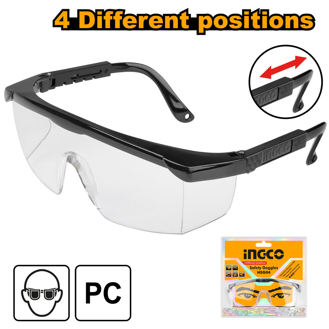 INGCO SAFETY GOOGLES HSG04