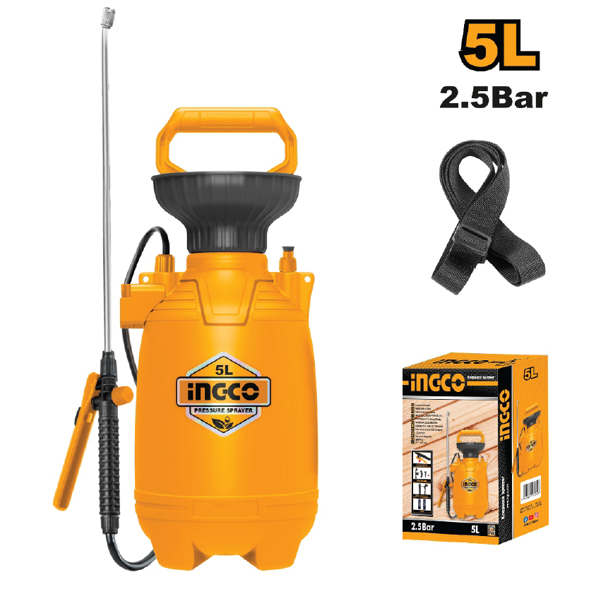 INGCO PRESSURE SPRAYER 5L