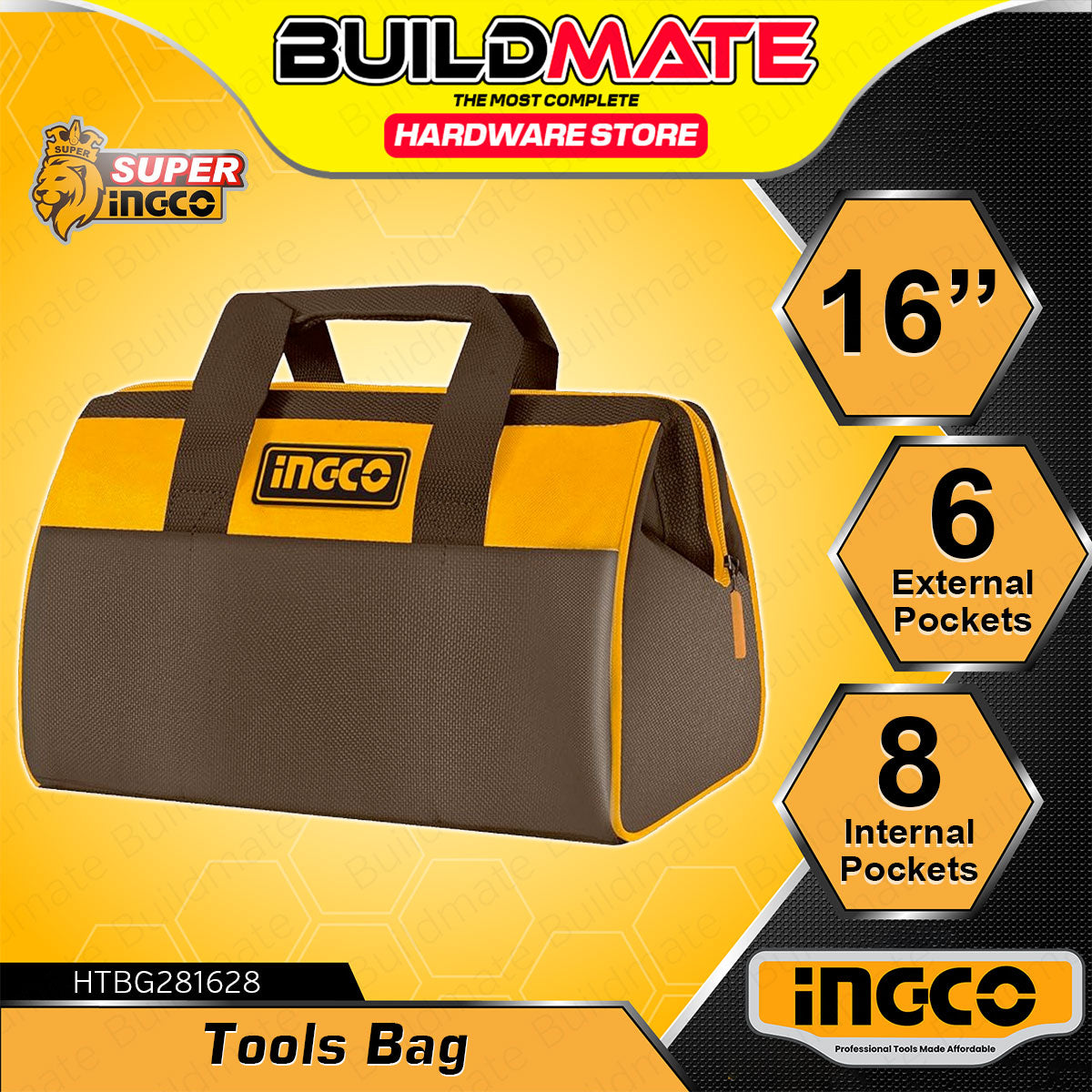 INGCO TOOL BAG HTBG281628