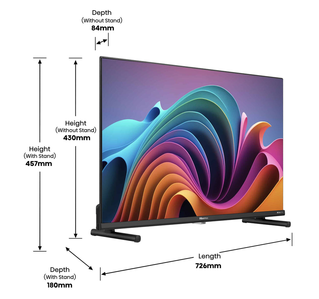 HISENSE SMART TV QLED (4K)  32 INCH