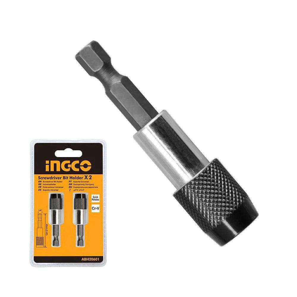 INGCO SCREWDRIVER BIT HOLDER WITH RELEASE