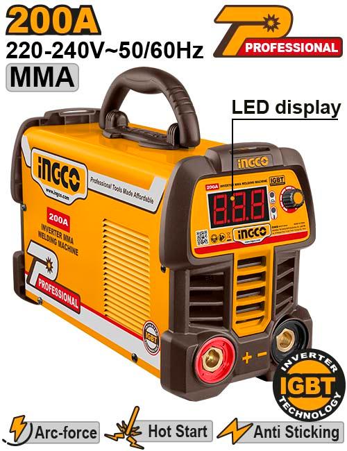 INGCO WELDING MACHINE INVERTER MMA