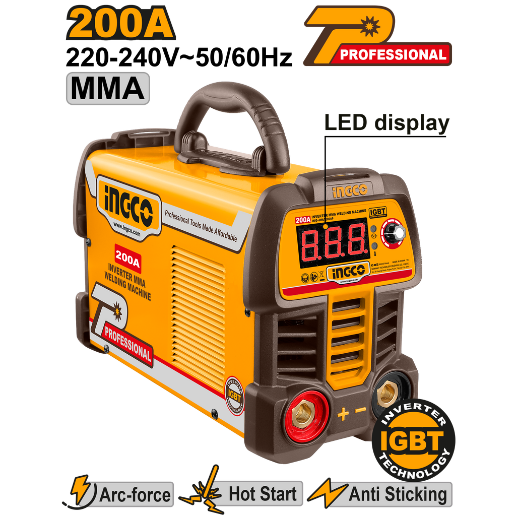 INGCO WELDING MACHINE INVERTER MMA
