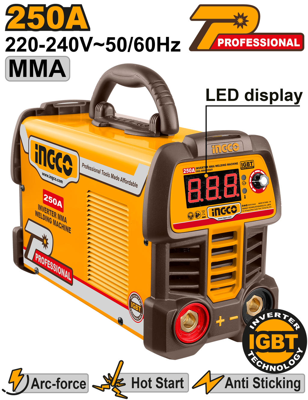 INGCO WELDING MACHINE INVERTER MMA